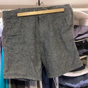 Jiberish Navy Bouclé Shorts 34